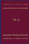 Biographie Belge d’Outre-Mer: Tome VII A (Relié)