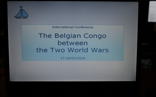 The Belgian Congo between the Two World Wars © RAOS
